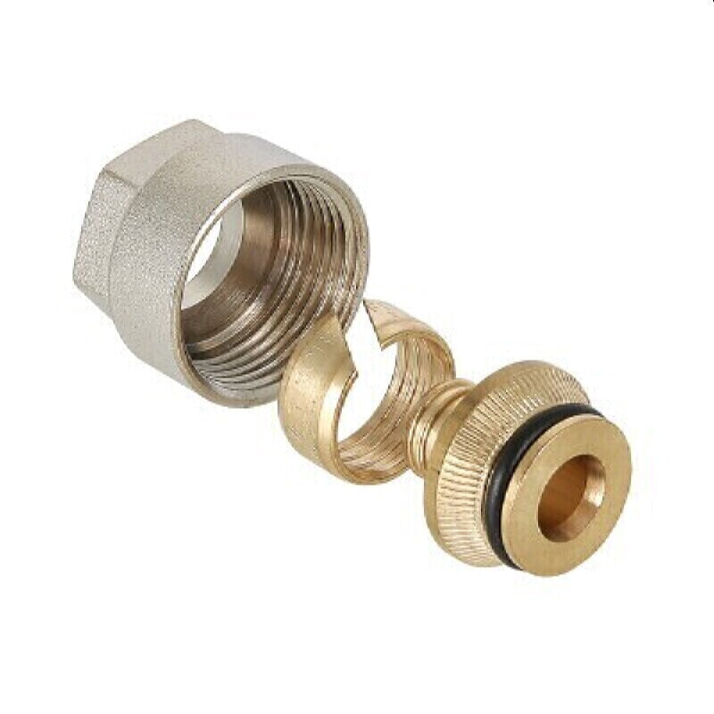 Valtec Фитинг обжим для  трубы PEX к кол 16х3/4 VT.4410.NVE.16