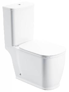 BelBagno PRADO Унитаз с бачком, сидение дюропласт c микролифтом (BB10150CP + BB10150T + BB10150SC)