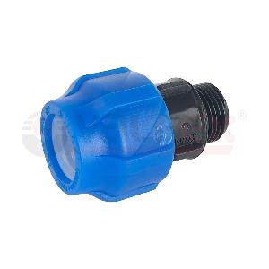 ValFex Муфта ПНД компр. соединительная c наружной резьбой 32х1/2" (100/25) VALFEX